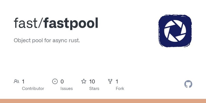 Fastpool: Accelerating Async Rust Development with Efficient Object Pooling