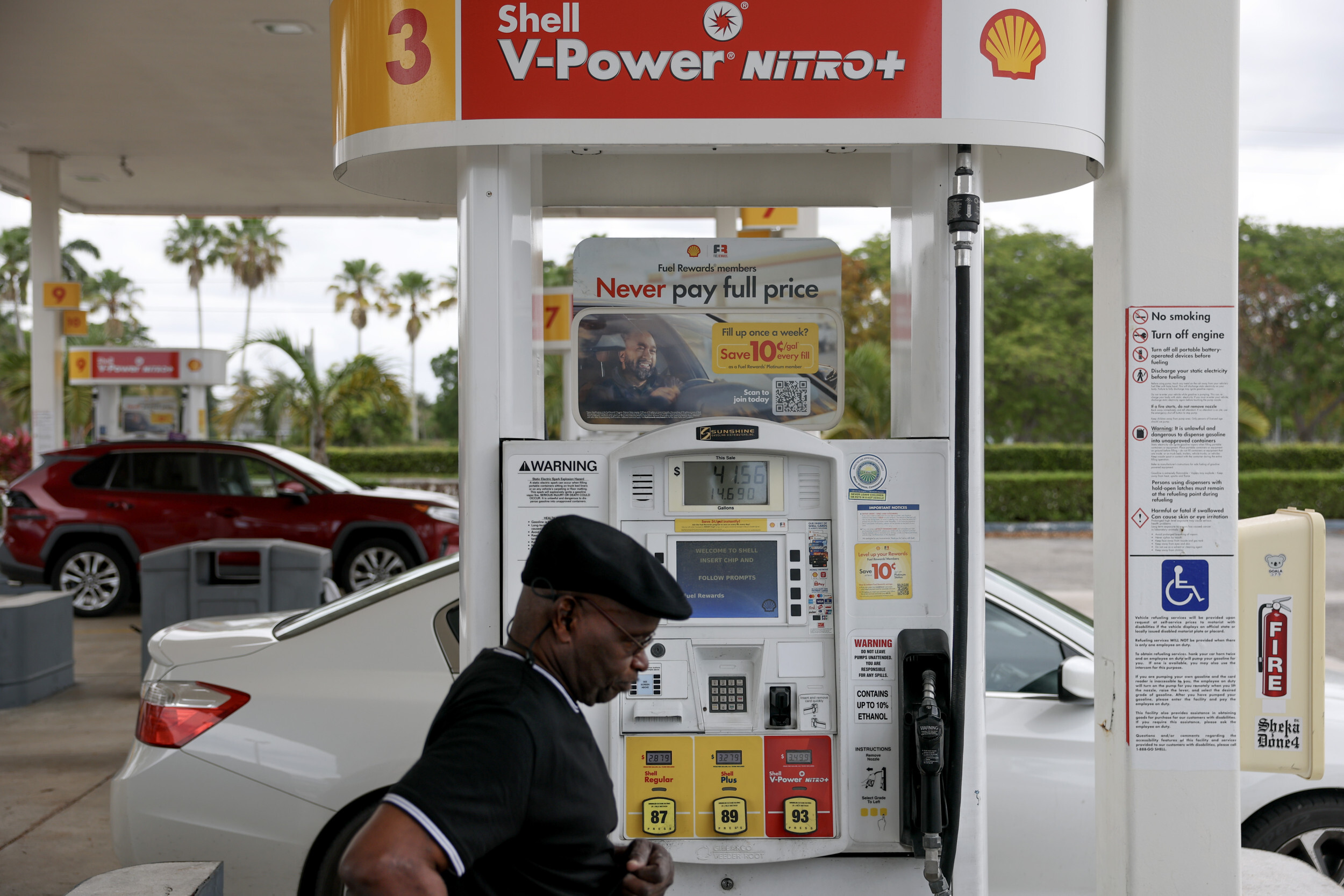 US Gas Prices Station